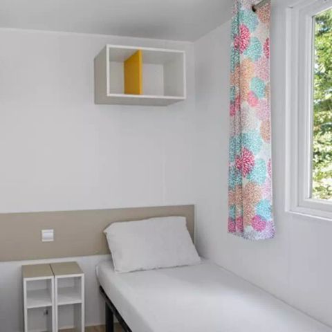 BUNGALOW 5 people - Mobile home | Comfort | 3 Bedrooms | 5 Pers | Raised terrace | Air conditioning | TV