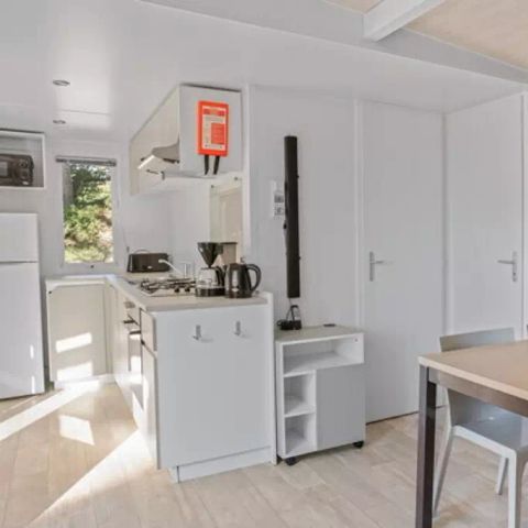 BUNGALOW 5 people - Mobile home | Comfort | 3 Bedrooms | 5 Pers | Raised terrace | Air conditioning | TV