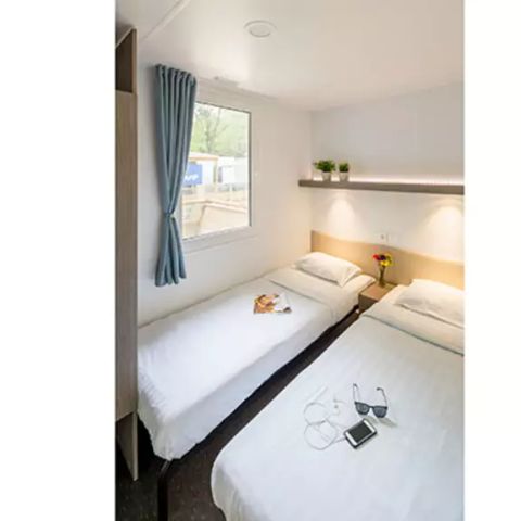 BUNGALOW 5 people - Mobile-home | Comfort | 2 Bedrooms | 5 Pers. | Terrace Lounge | 1 Bathroom | Air conditioning