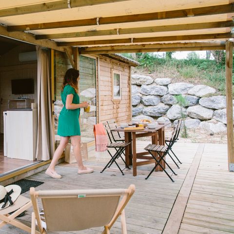 CHALET 4 people - CABANE BALI 2bed 4 pers