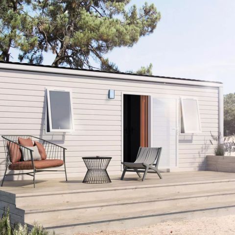 MOBILE HOME 6 people - 3 Rooms 4/6 People Air-conditioned + TV