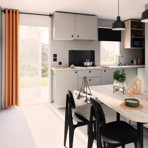 MOBILE HOME 6 people - 3 Rooms 4/6 People Air-conditioned + TV