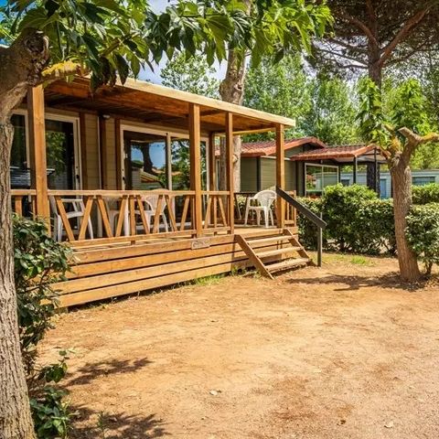 MOBILE HOME 6 people - 3 Rooms 4/6 People Air-conditioned + TV