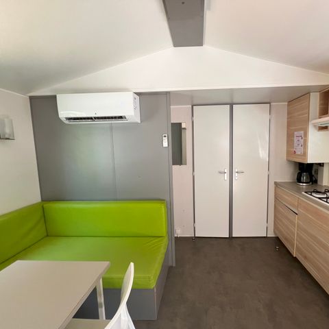 MOBILE HOME 6 people - 2 bedrooms - TV - CLIM