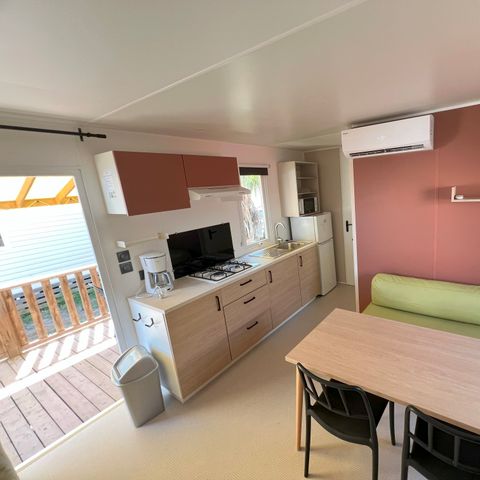 MOBILE HOME 6 people - 2 bedrooms - CLIM