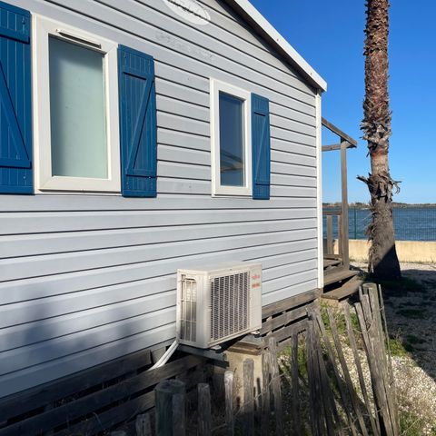 MOBILE HOME 2 people - 1 room by the pond, 16m2 category 1
