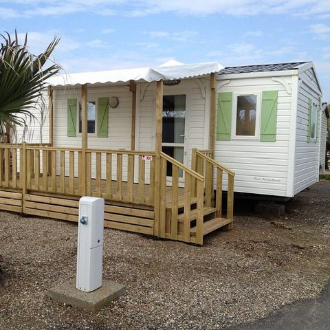 MOBILE HOME 2 people - 1 room by the pond, 16m2 category 1