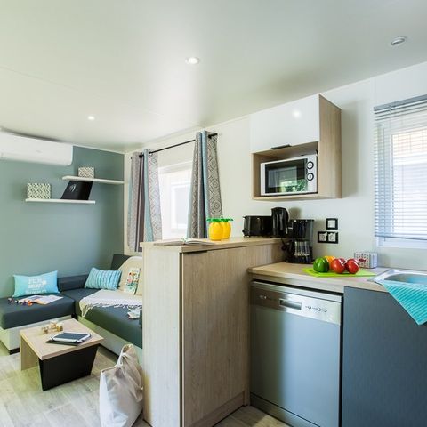 MOBILE HOME 6 people - Mobil-home Confort+ 6personnes 3chambres 2SDB 39m² (39m²)