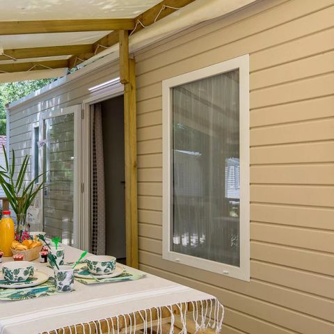 MOBILE HOME 7 people - Comfort mobile home for 6/7 people, air-conditioned (approx. 32 m²)