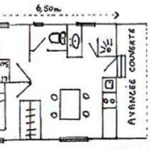 CHALET 4 people - STANDARD LES PINS