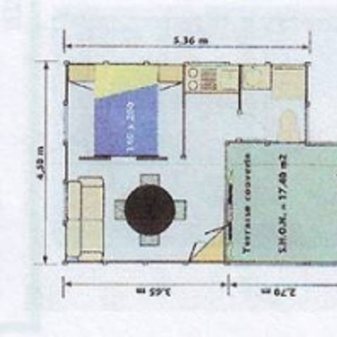 CHALET 2 people - STANDARD PETIT TRIANON