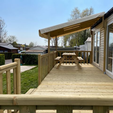 Mobile home 6 persons - RIVIERA - TV - 3 bedrooms