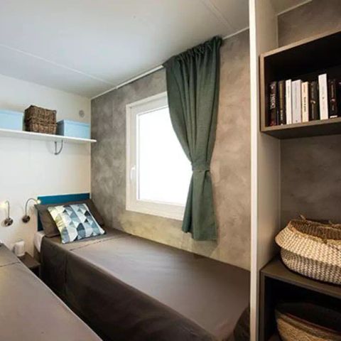 MOBILE HOME 6 people - Mobile-home | Premium | 3 Bedrooms | 6 Pers. | Raised terrace | 1 Bathroom | Air-con.