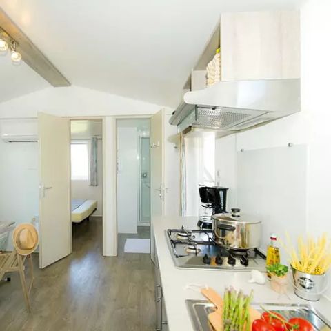 MOBILE HOME 6 people - Mobile-home | Premium | 3 Bedrooms | 6 Pers. | Lounge Terrace | 1 Bathroom | Air conditioning