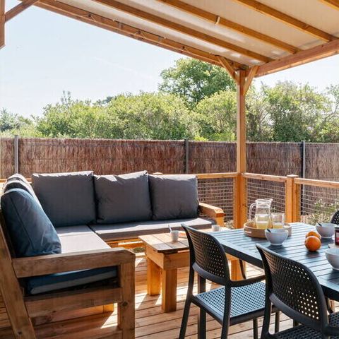 MOBILE HOME 6 people - Mobil-home | Premium | 3 Bedrooms | 6 Pers | Terrace Lounge | Air conditioning | TV