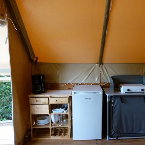 Glamping tent 4 persons - Amazon hut (without sanitary facilities)