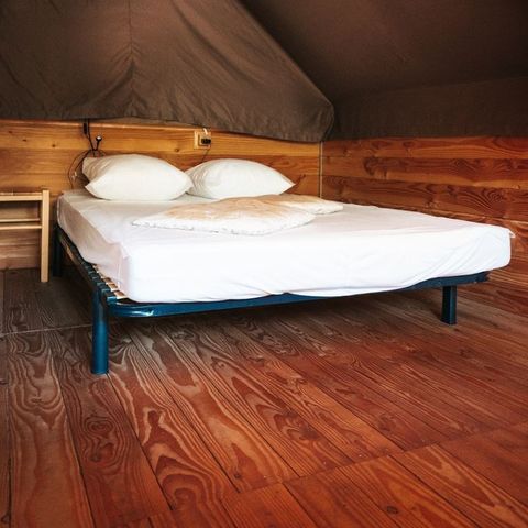 Glamping tent 4 persons - Amazon hut (without sanitary facilities)