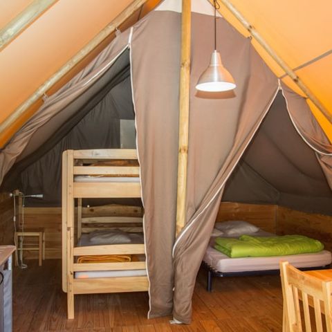 Glamping tent 4 persons - Amazon hut (without sanitary facilities)
