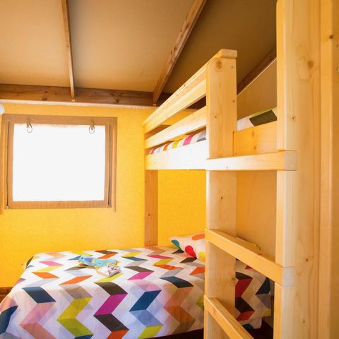 CANVAS AND WOOD TENT 6 people - Ecolodge Premium Cotton