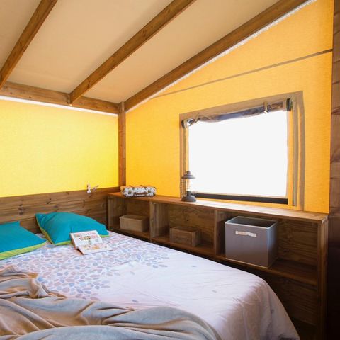CANVAS AND WOOD TENT 6 people - Ecolodge Premium Cotton