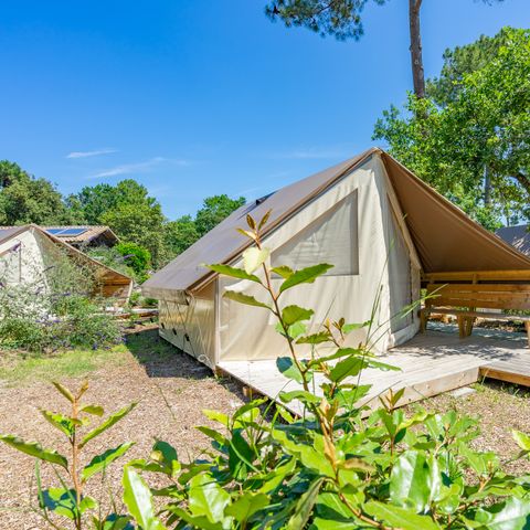 CANVAS AND WOOD TENT 5 people - SWEET JUNIOR EDEN
