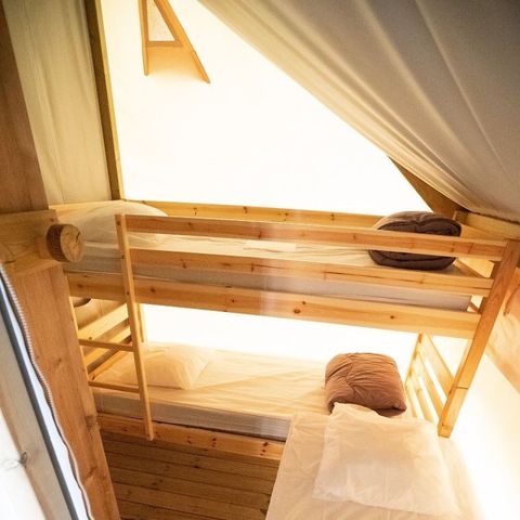 CANVAS AND WOOD TENT 5 people - SWEET JUNIOR EDEN