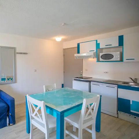 STUDIO 4 people - with sleeping area sleeps 4