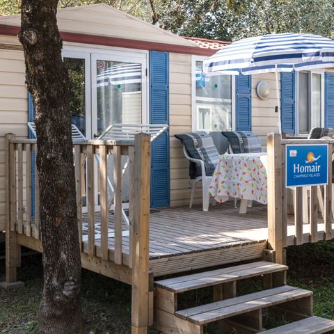MOBILE HOME 6 people - Classic | 2 Bedrooms | 4/6 Pers | Uncovered elevated terrace | Air conditioning