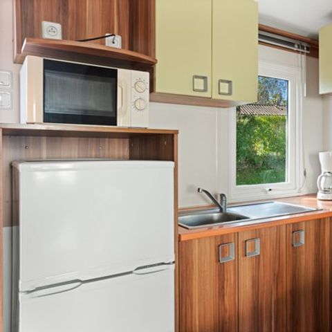 MOBILE HOME 8 people - Classic | 3 Bedrooms | 6/8 Pers. | Uncovered elevated terrace | Air-conditioning.