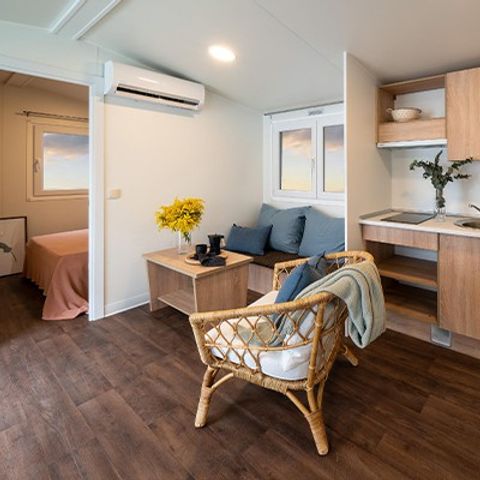 MOBILE HOME 6 people - Mobile-home | Comfort | 3 Bedrooms | 6 Pers. | Raised terrace | Air conditioning