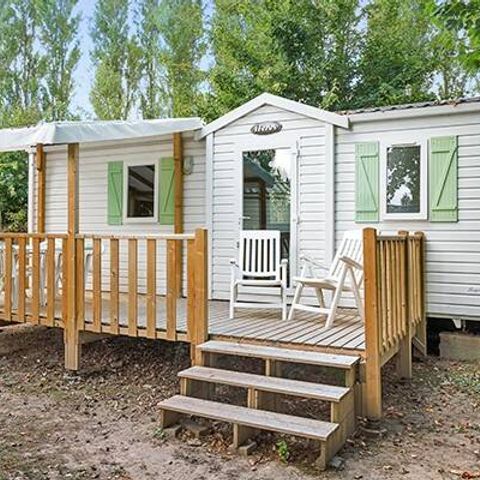 MOBILE HOME 6 people - Classic | 2 Bedrooms | 4/6 Pers. | Raised terrace