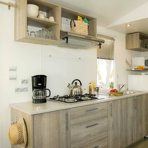 MOBILE HOME 6 people - Comfort | 3 Bedrooms | 6 Pers | Raised terrace | Air conditioning | TV