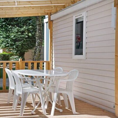 MOBILE HOME 5 people - Classic | 3 Bedrooms | 5 Pers. | Raised terrace