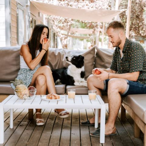 Bungalow 5 persons - reserved exclusively for campers with pets
