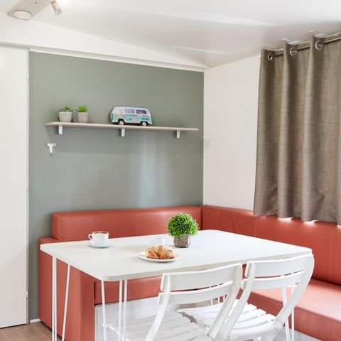 MOBILE HOME 4 people - Superior Bungalow - CLIM - TV - WIFI - DRAPS - TOWELS