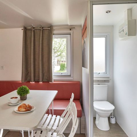 MOBILE HOME 4 people - Superior Bungalow - CLIM - TV - WIFI - DRAPS - TOWELS