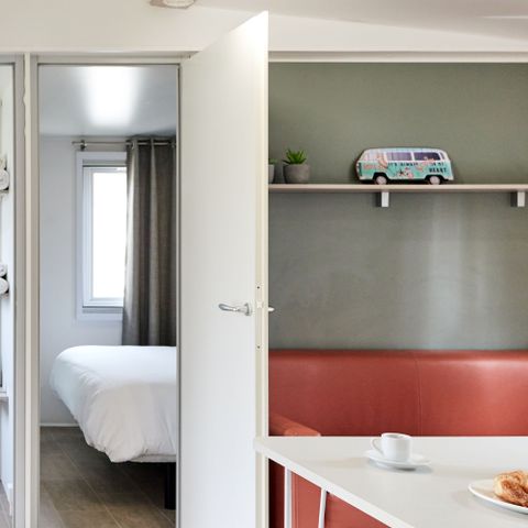 MOBILE HOME 4 people - Superior Bungalow - CLIM - TV - WIFI - DRAPS - TOWELS