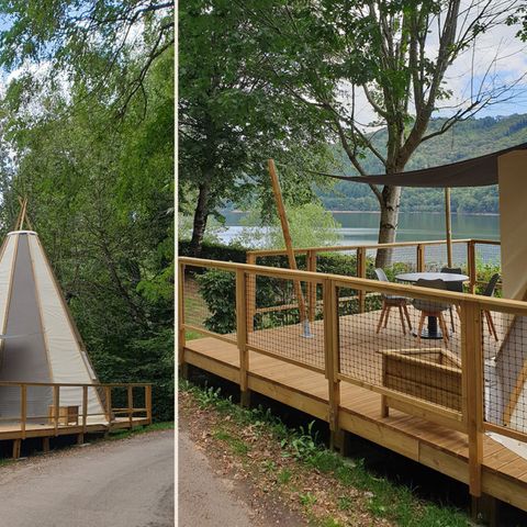 Accommodation 5 persons - TIPI - HOME 3bed - Without bathroom - 34m2