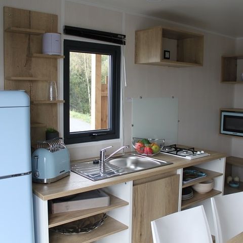 MOBILE HOME 4 people - GLAMPING CABIN 2bed 5pers - WITHOUT SANITARY - 22m2