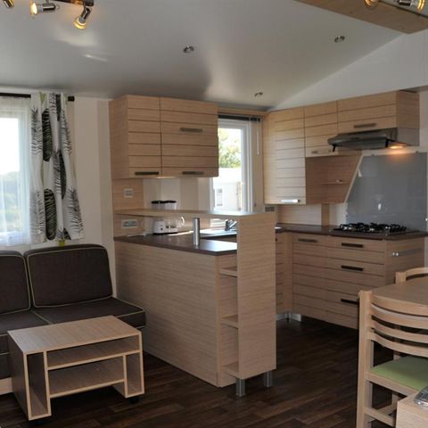 MOBILE HOME 4 people - LOGGIA CLASSIC 30m² - covered terrace