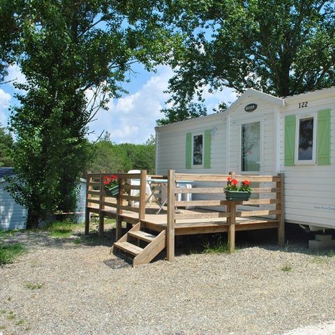 Mobile home 4 persons - LOGGIA CLASSIC - uncovered terrace