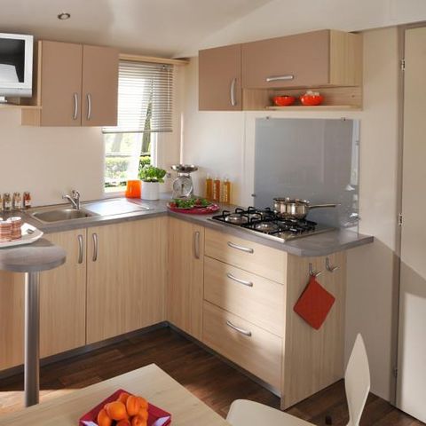 Mobile home 4 persons - LOGGIA CLASSIC - uncovered terrace