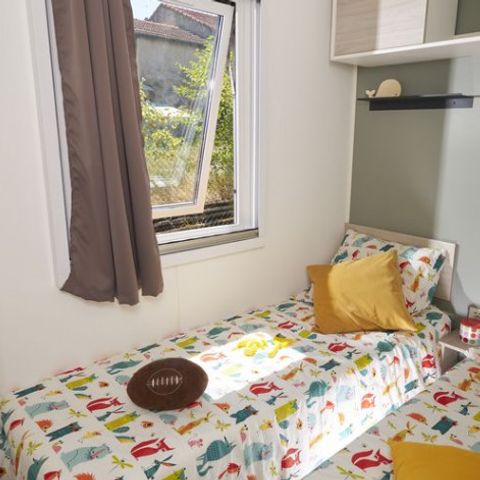 MOBILE HOME 6 people - Premium area 32/33m² + Air conditioning + TV + Covered terrace