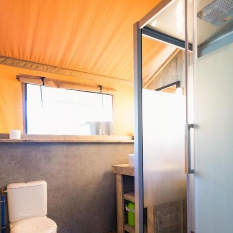 Lodge 6 persons - Ciela Nature Lodge tent - 2 bedrooms - Fitted kitchen - Bathroom