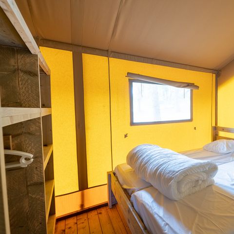 Lodge 6 persons - Ciela Nature Lodge tent - 3 bedrooms - Fitted kitchen - Bathroom