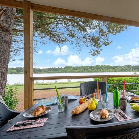 Mobile home 4 persons - Ciela Privilège Bay - 2 bedrooms - Lake view - barbecue