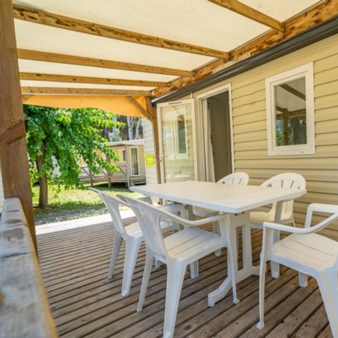 MOBILE HOME 4 people - Classic | 2 Bedrooms | 4 Pers. | Raised Terrace | Air-con.
