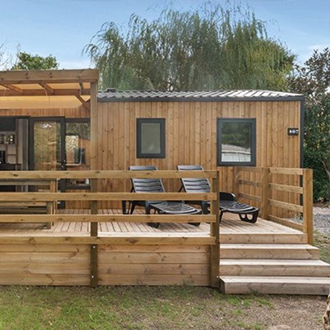 MOBILE HOME 6 people - Premium | 3 Bedrooms | 6 Pers | Raised terrace | Air conditioning | TV