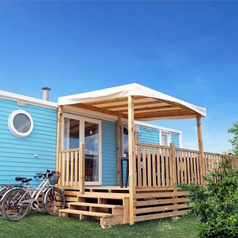 Mobile home 6 persons - | Premium | 3 Bedrooms | 6 Pers | Raised terrace | Air conditioning | TV
