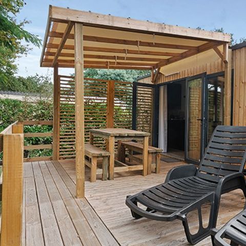 Mobile home 6 persons - | Premium | 3 Bedrooms | 6 Pers | Raised terrace | Air conditioning | TV
